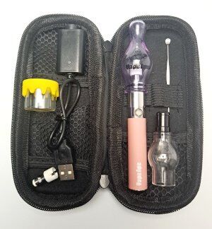 Best 1 Vape Ape Gorilla Globe Purple Complete Kit, Pink Battery