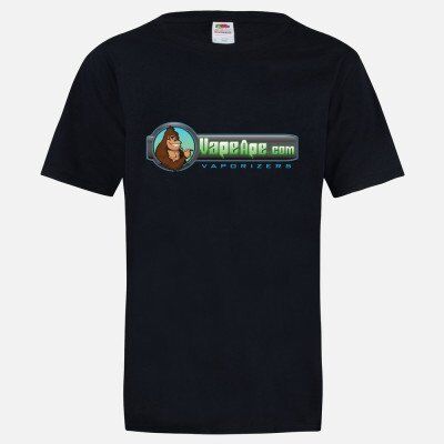 Vape Ape Original T-Shirt Gear Black w/Logo